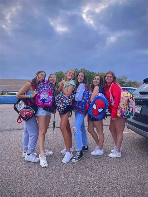 cute backpacks for senior year.